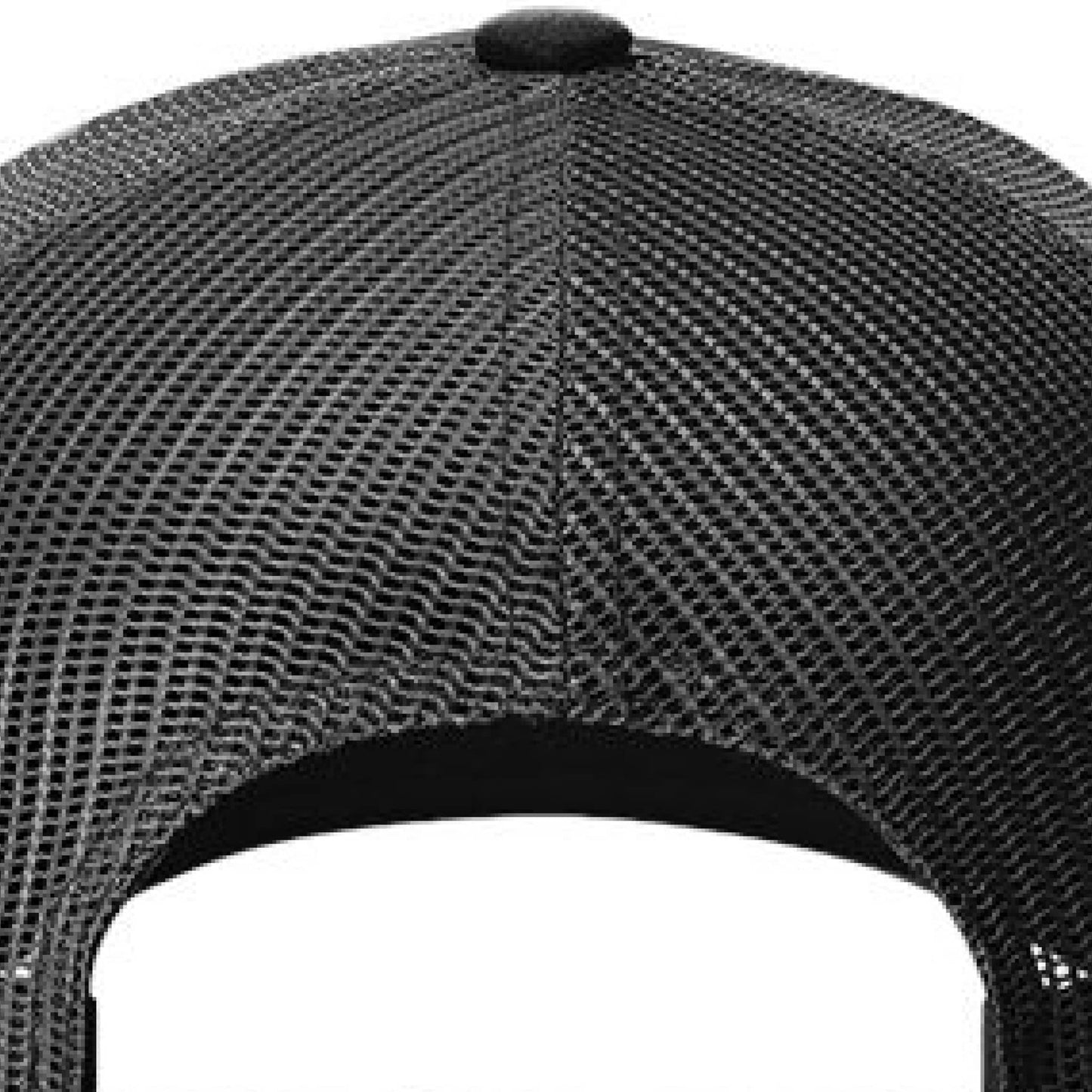 C and K Archery black mesh cap back view archery logo hat