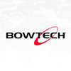 Bowtech Stabilizers logo in black and red on white background