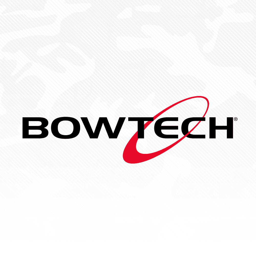 Bowtech logo black and red branding Bowtech bows for sale