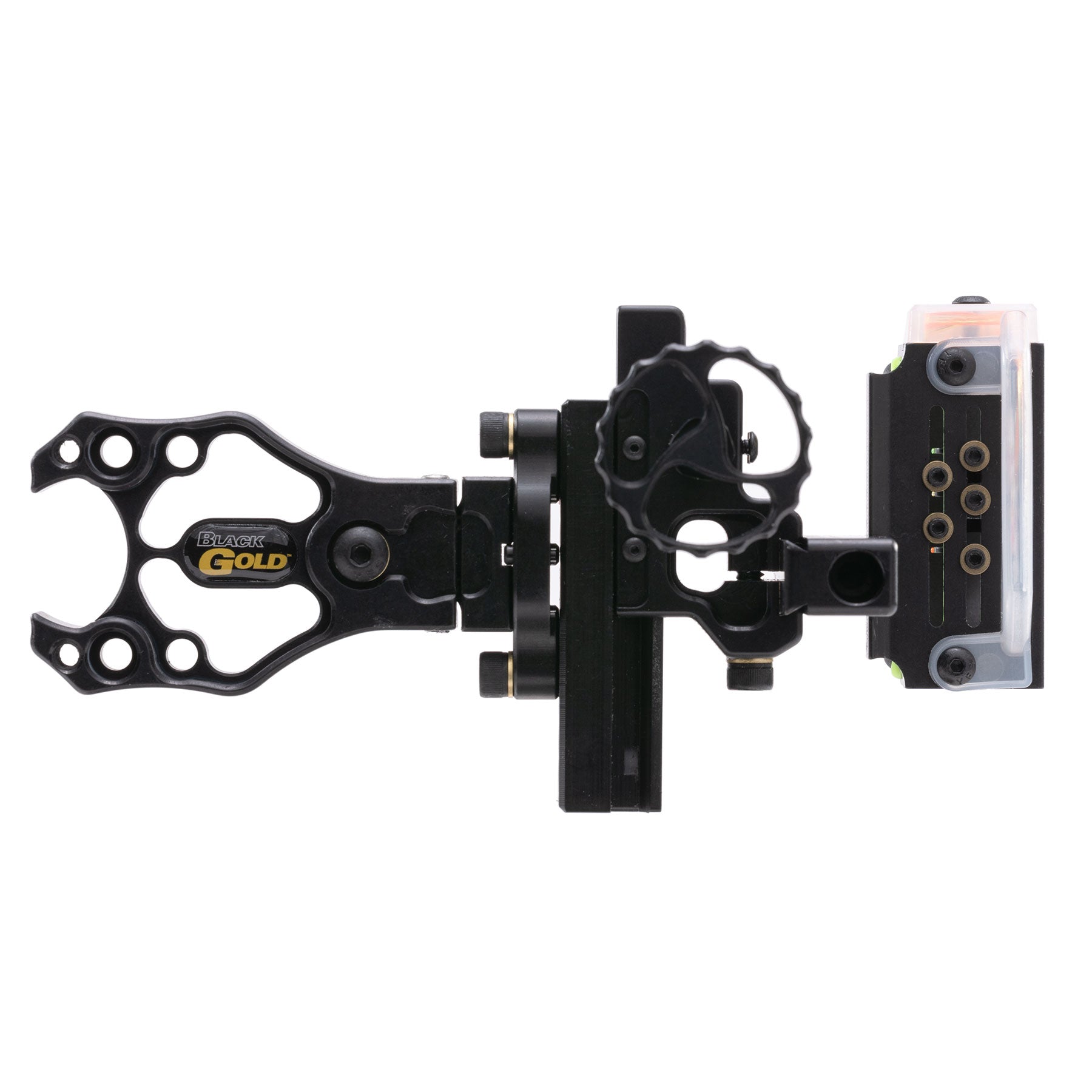 Black Gold Ascent Mountain Lite bow sight side view black