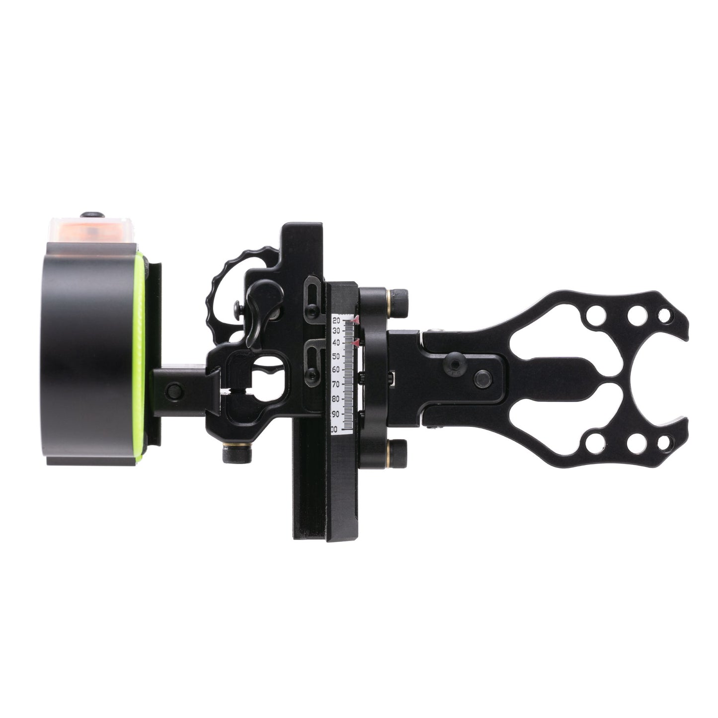 Black Gold Ascent Mountain Lite bow sight profile view black