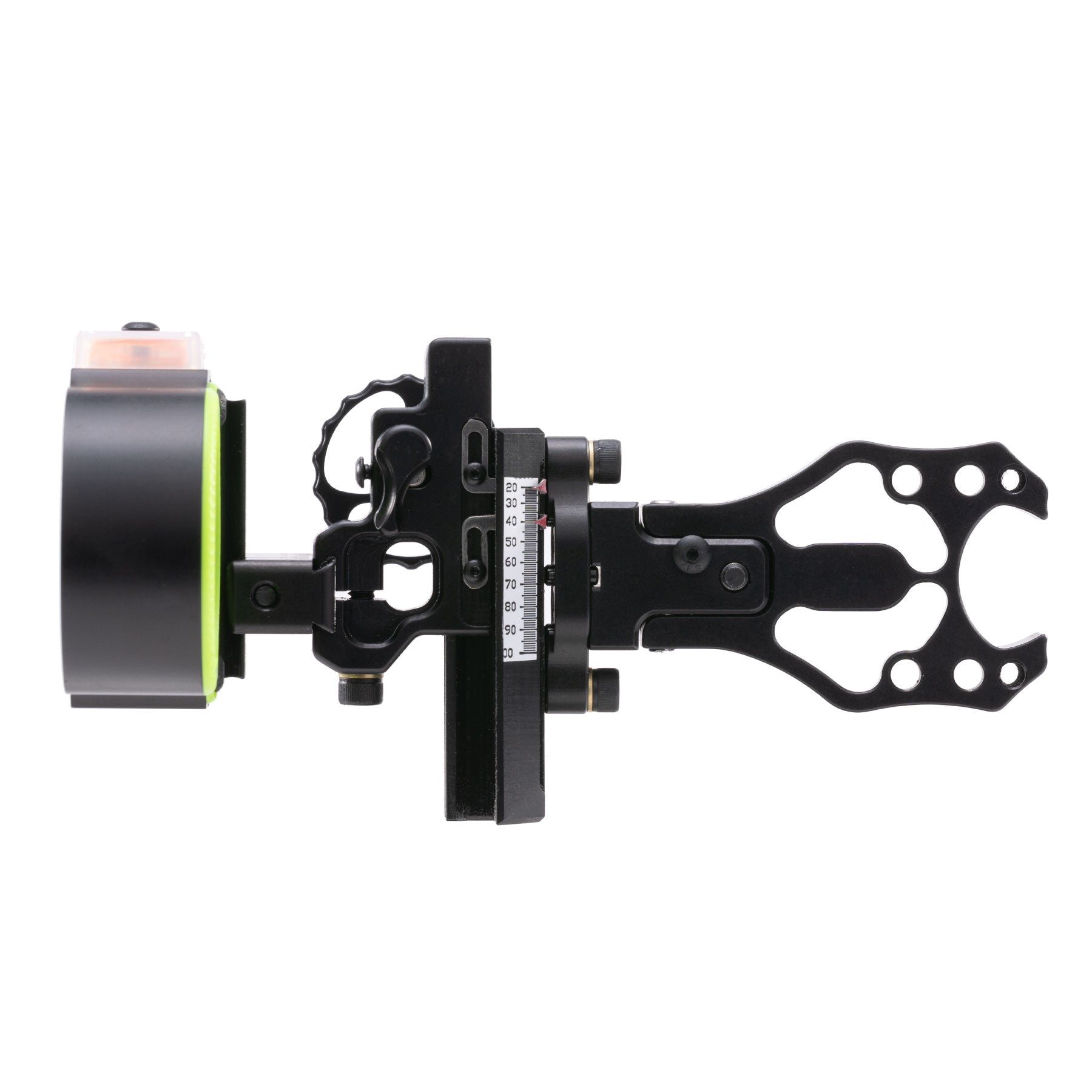 Black Gold Ascent Mountain Lite bow sight profile view black