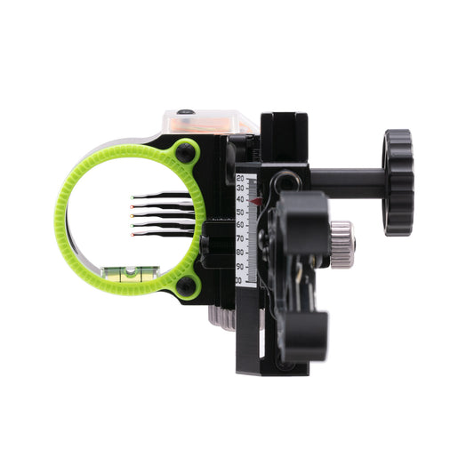 Black Gold Pro Sight bow sight green ring side view