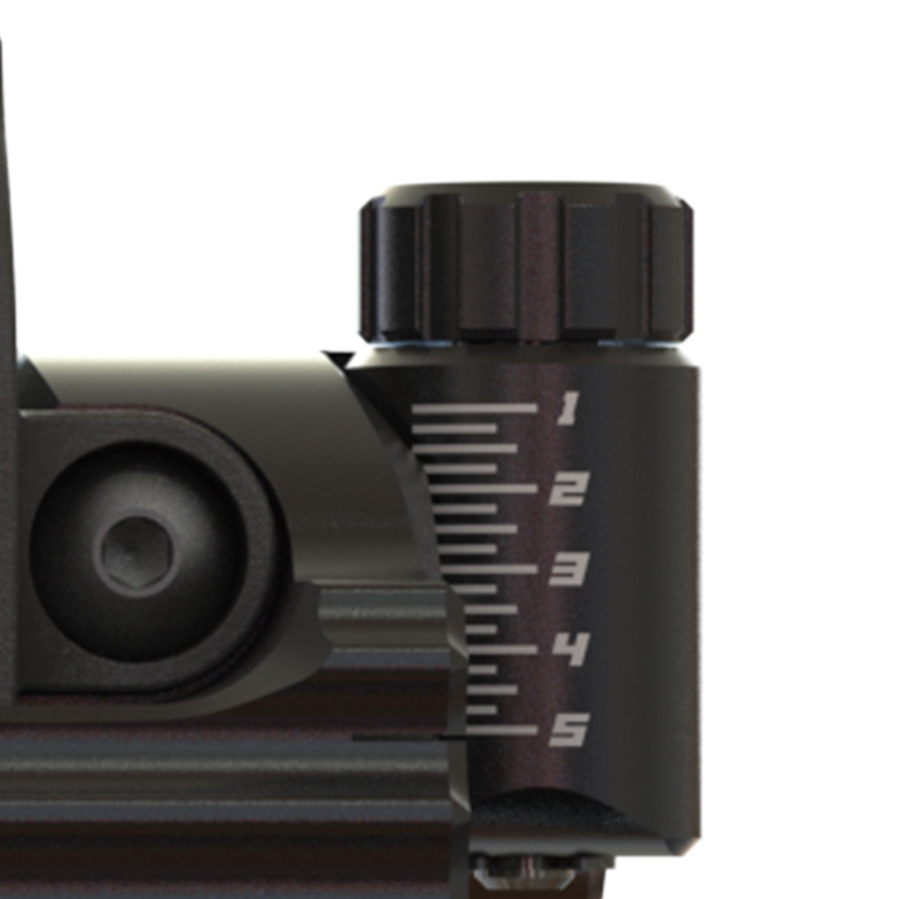 Black Gold Ripcord Ratchet limb-driven arrow rest close-up micro adjust view