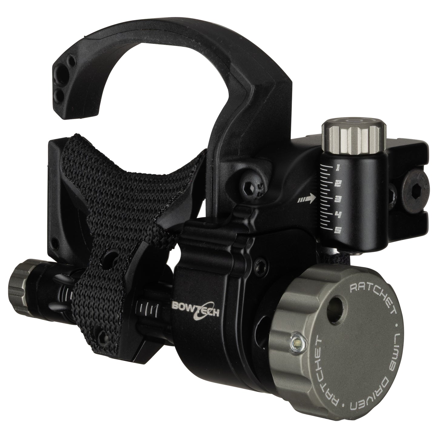 Bowtech CenterMass Ratchet arrow rest side view black