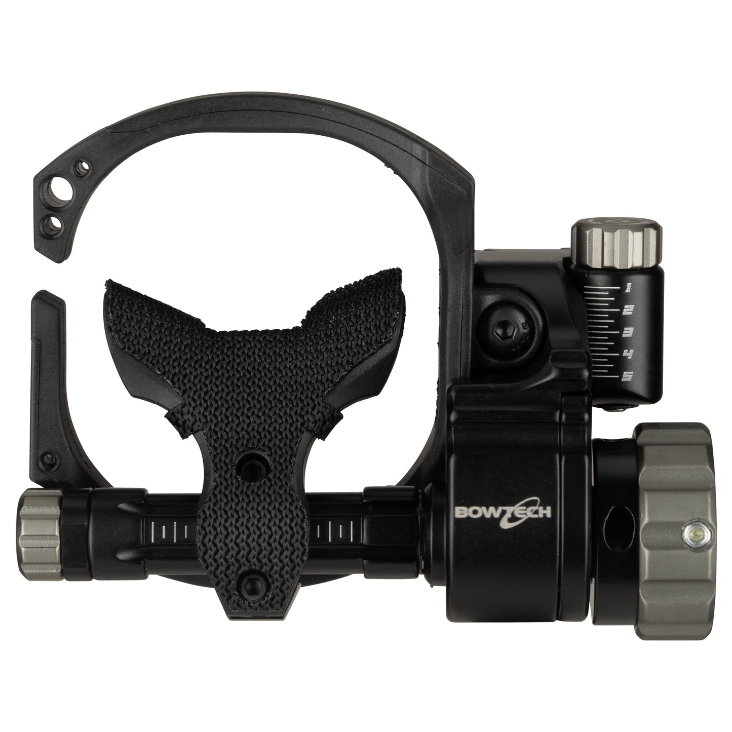 Bowtech CenterMass Ratchet arrow rest black front view