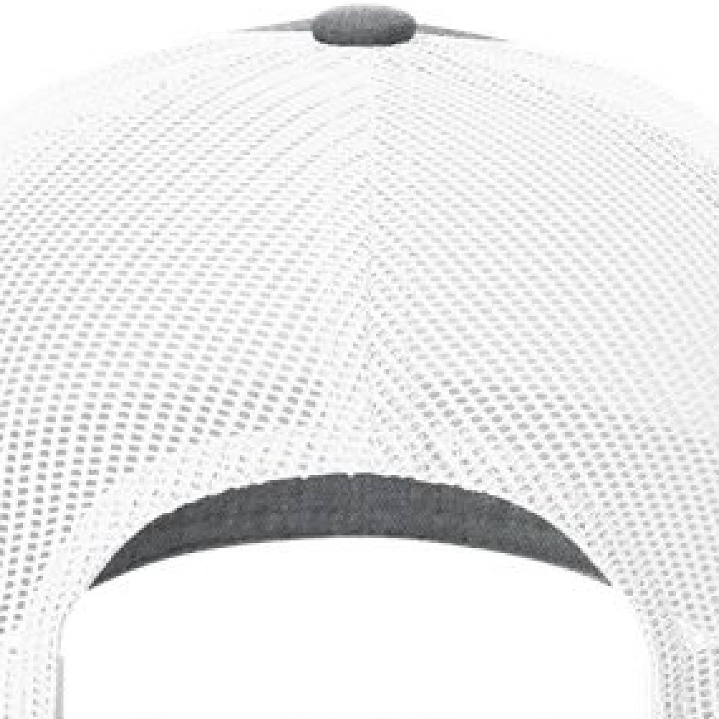 C and K Archery white mesh archery logo hat back view