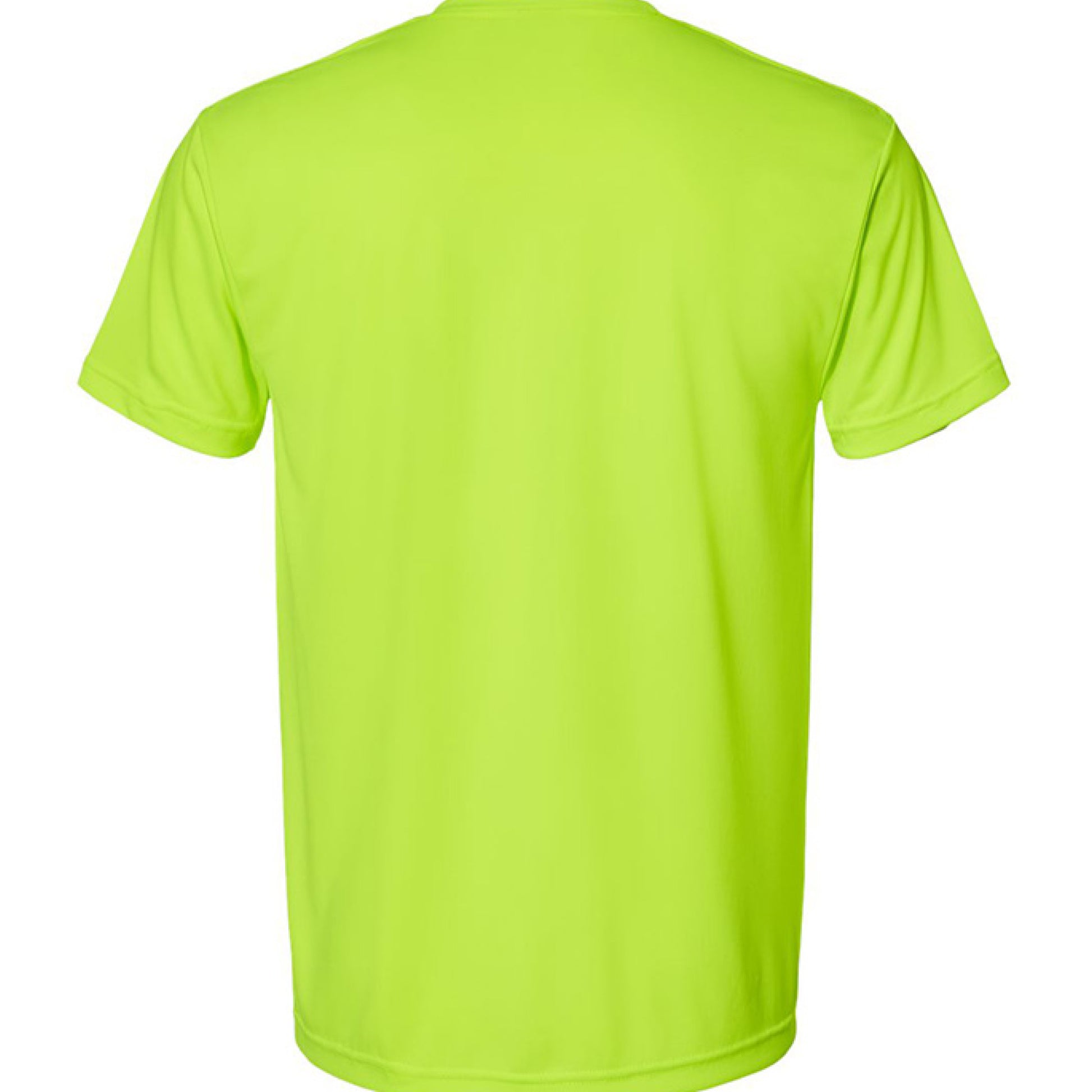Bright green elk archery t-shirt by C and K Archery with short sleeves and a plain back