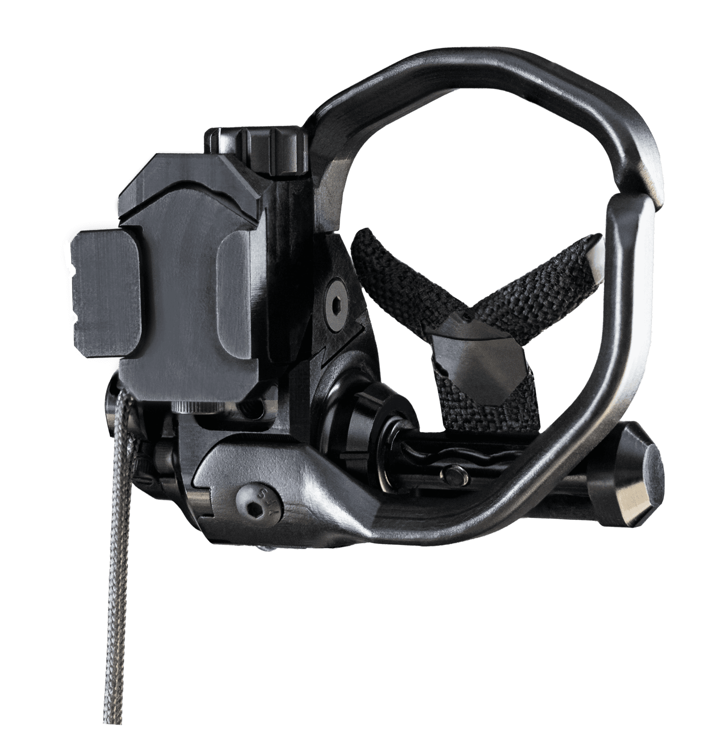 Hamskea R7 arrow rest in black with adjustable components for archery stability and precision