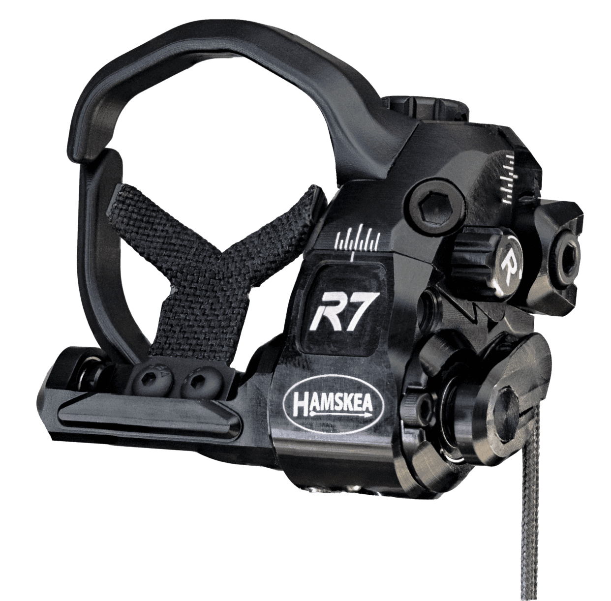 Hamskea R7 arrow rest black precision adjustable archery arrow rest
