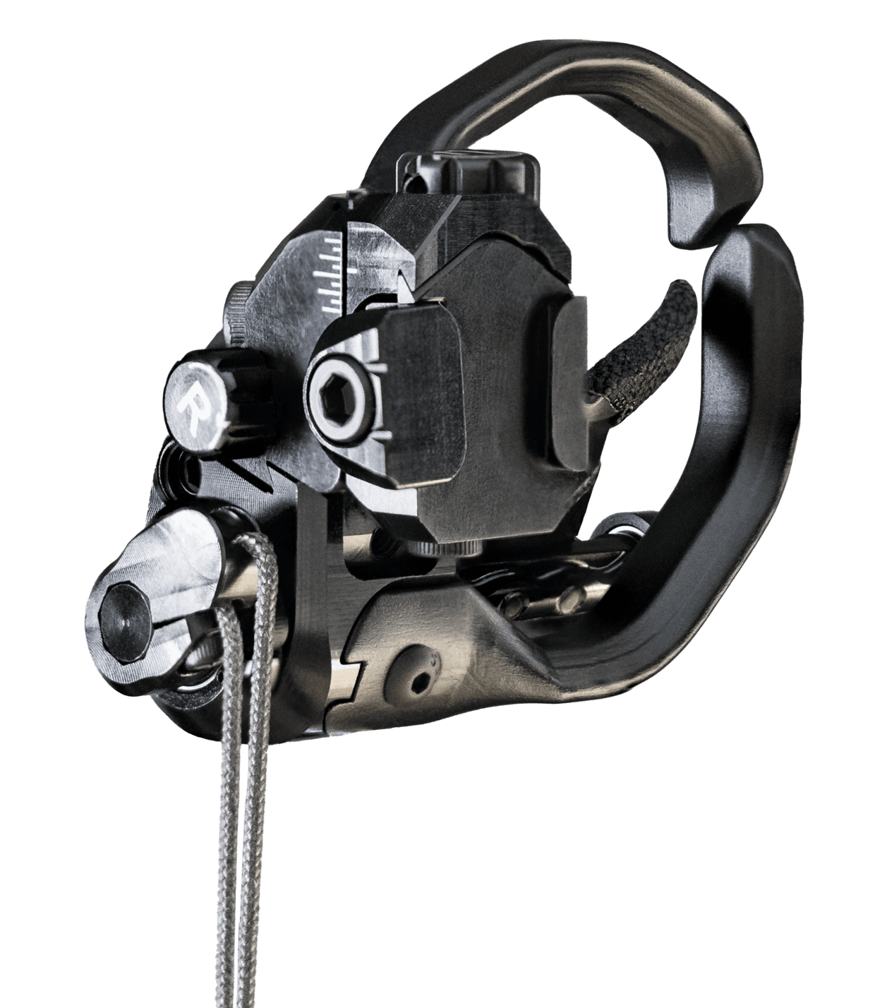 Hamskea R7 arrow rest in black with adjustable components for precision archery